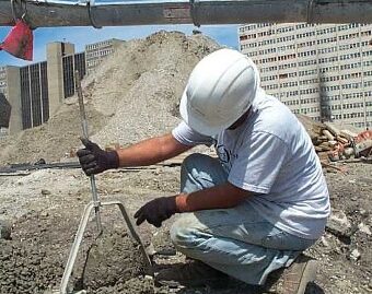 Construction Materials Testing on the field by Pioneer Engineering & Environmental Services