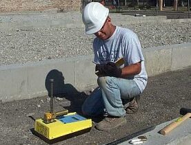 Construction Materials Testing on the field by Pioneer Engineering & Environmental Services