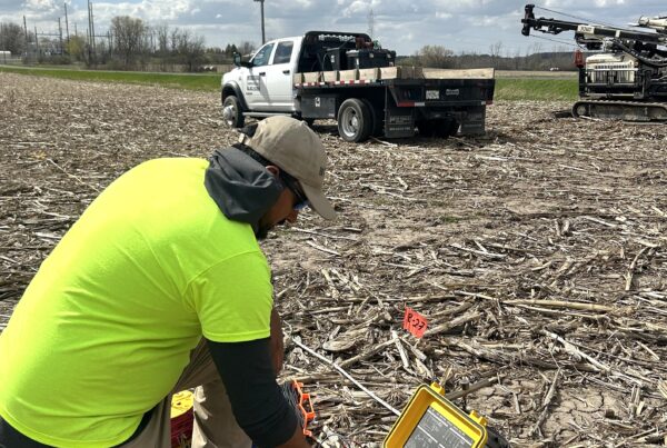 Field resistivity testing