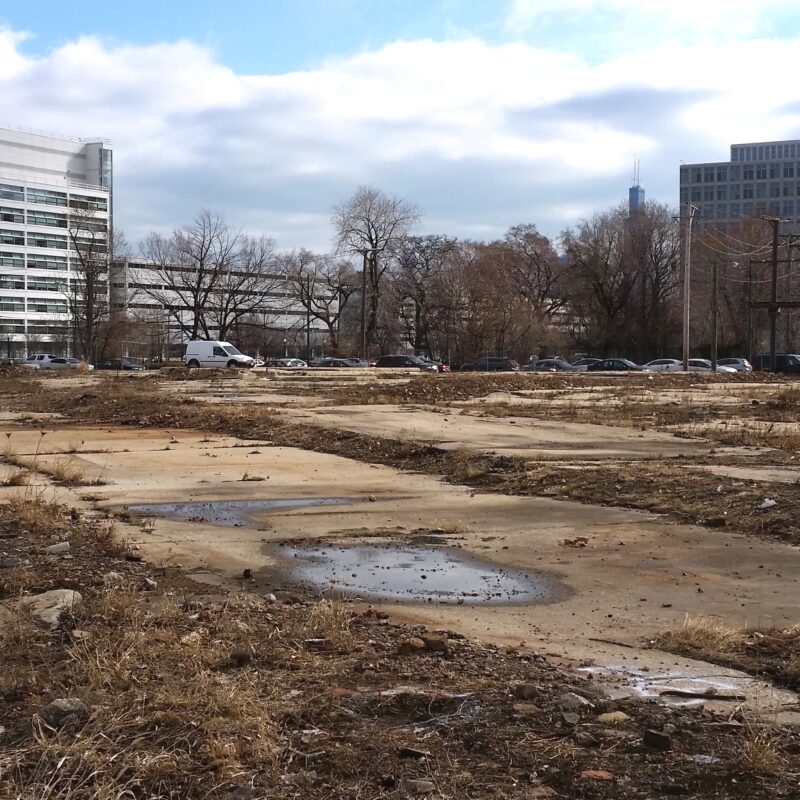 Site in 2015 prior to remediation