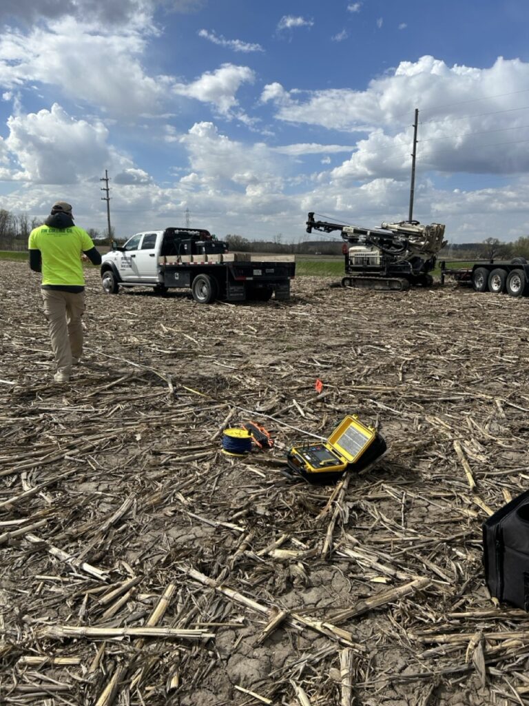 Solar Site Investigation case study, Geotechnical Investigation and Engineering: ~15-Acre Solar Farm Array