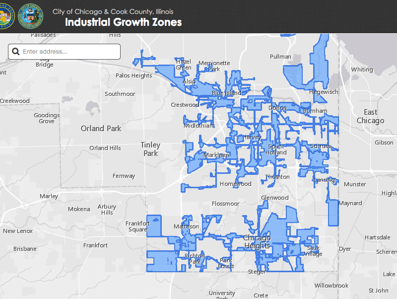 Growth Zones Map