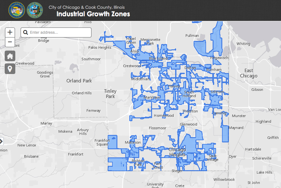 Growth Zones Map