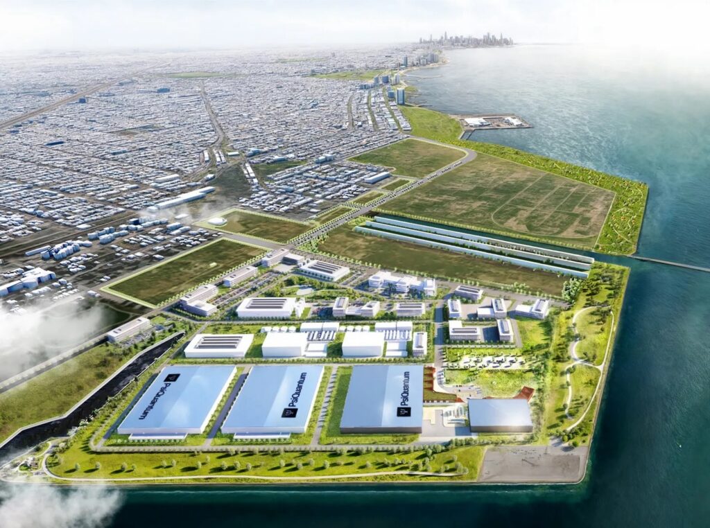 Rendering of the future IQMP Campus. Courtesy of Related Midwest and CRG.